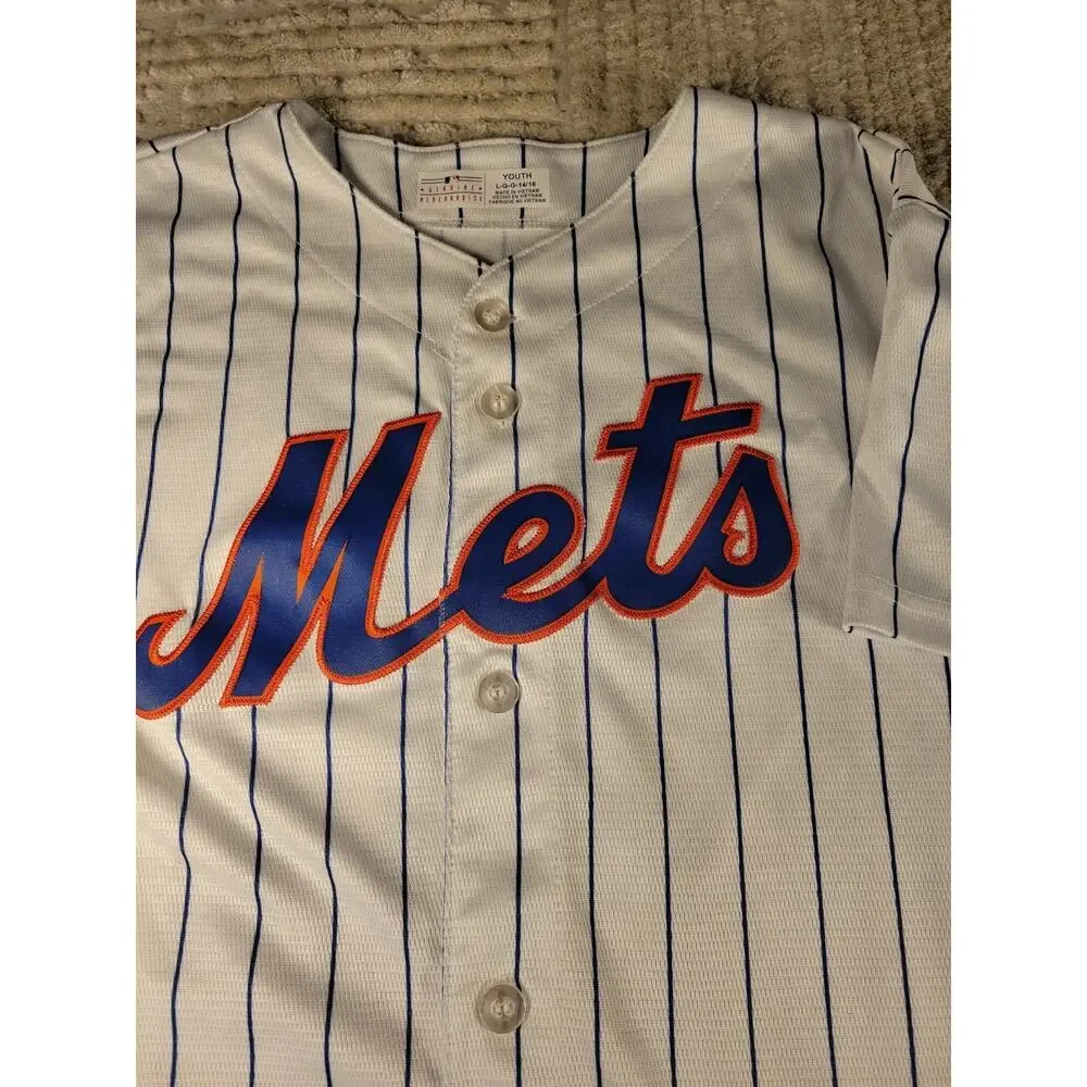 Pete Alonso New York Mets Jersey Baseball MLB Youth Large Boys Kids Children